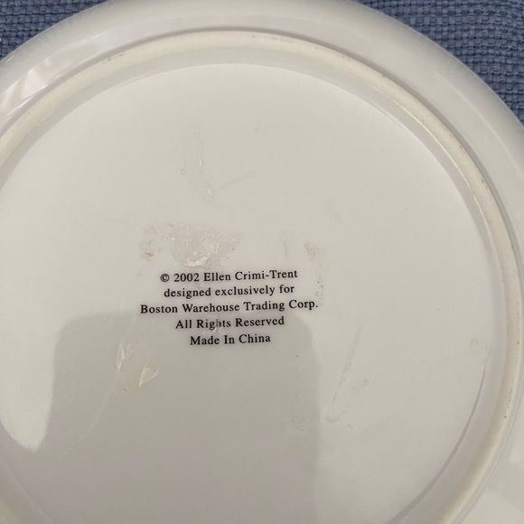 Boston warehouse trading company Christmas plates 2002 north pole pals - Picture 3 of 6